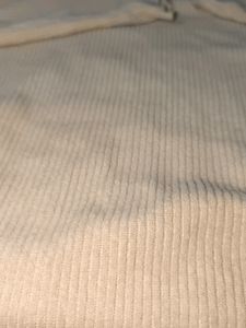 FIG Ribbed Sweatshirt Mustard Color Large Size