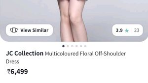JC Collection Multicoloured Floral Off-Shoulder