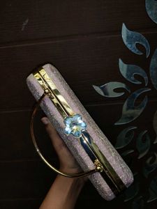 Cute Lavender Hand Purse