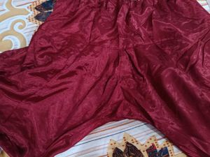 Maroon Salwaar