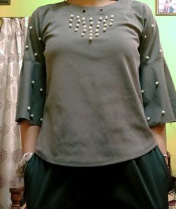 Stylish Grey Top