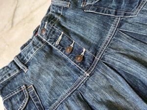 Denim Mini Skirt