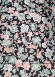 Poco Black Floral Oversized Shirt