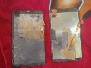 Chinese Tabs Display And Motherboard