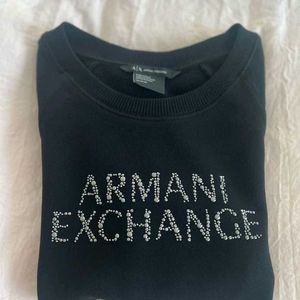 Armani Exchange Black Sweatshirt