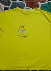 Yellow Graphic Tee