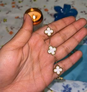 Stainless Steel Vancleef Set (white)🎀🎀