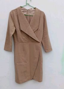 Last Price- Buy Now 🎀 nude wrap Dress