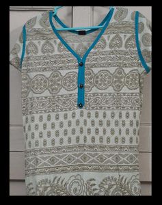 Patterned Casual Kurti