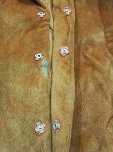 Vintage Style Faux Fur Coat