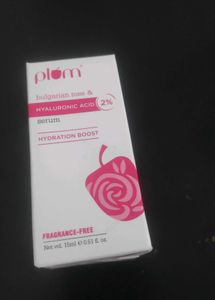 Plum Bulgarian Rose Hyaluronic Acide 2% Face Serum