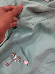 Vintage Turquoise Button-Down Dress