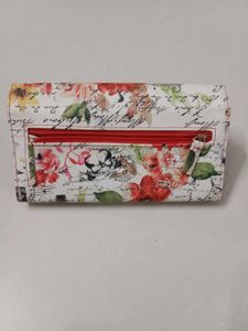 Floral &amp; Butterfly Print Wallet