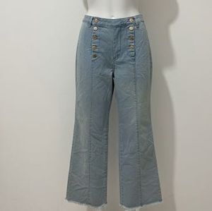 Denim Sailor Wide Leg Jeans