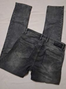 Gray Denim Jeans
