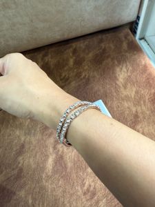 Diamond Tennis Bracelet Rose Gold