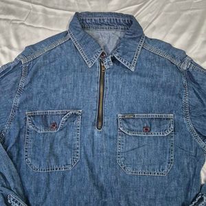Denim Shirt /Tshirt/Polo / Collar