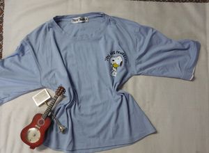 Loose Fit Round Neck T-Shirt