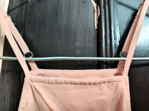 Pink Bodycon Ruffled Dress