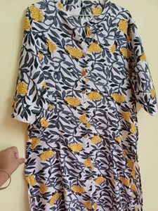 Floral Print Women's Kurta Set