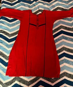 Red Kurta