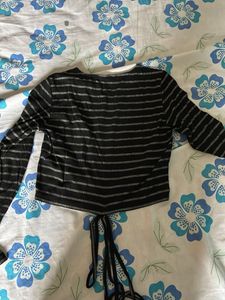 Striped Long Sleeve Top