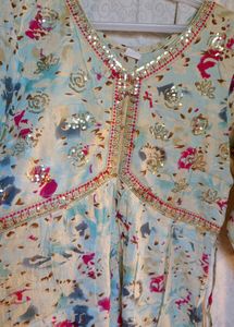Floral Sequined Dress