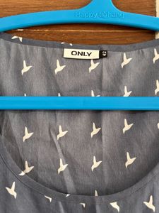 Cute Bird Print Tank Top