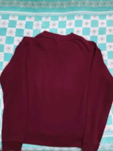 Burgundy '101 Seoul' Sweatshirt