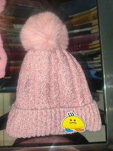Kids woolen cap (Soft furr inside)
