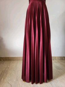 Elegant Maroon Gown