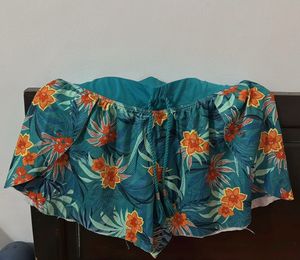 Floral Print Women's Shorts