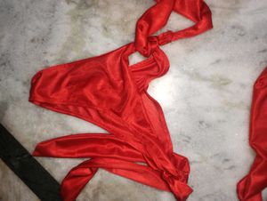 Red Bikini Set