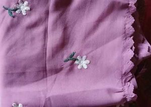 Floral Embroidered Saree