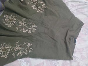 no.no tokyo olive skirt