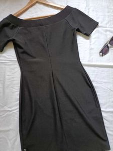 Black Unused Bodycon Dress