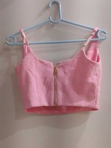 Pink Corset Style Top