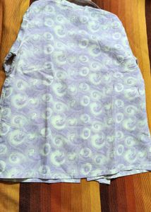 Women Printed Design Casual Open Shrug