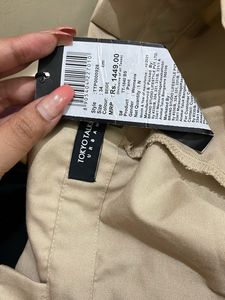 Beige Formal Pants For Women