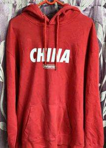 Red 'China' Hoodie