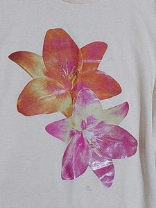 Floral Print Pullover T-Shirt