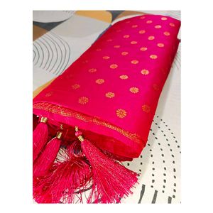Elegant Red Banarasi Silk Saree