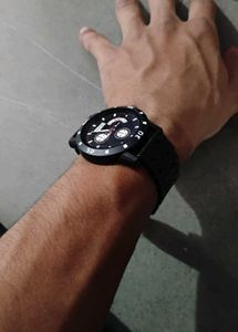 Niyatinx Black Wrist Watch