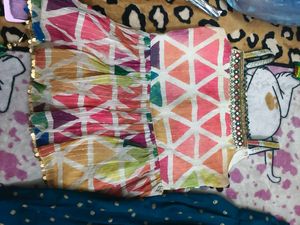 Girl's Ethnic Top and Bottom Set for 4-6 years