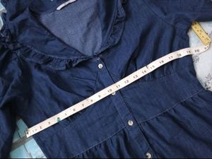 Denim Long Dress 👗