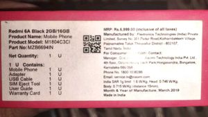 Redmi 6A MOBILE FOR SALE