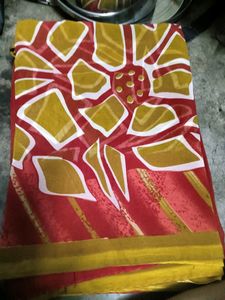 Combo Of 4 Chiffon Saree
