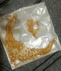 Alloy Jewel Set (Gold)