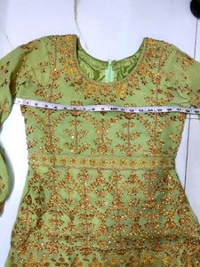 Embroidered Anarkali Dress