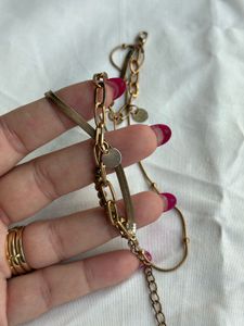 Evil Eye Golden Bracelet
